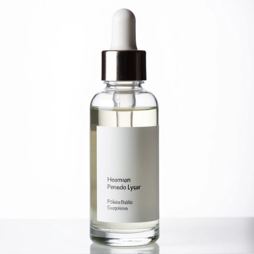 Hyaluronic Acid Serum bottle with premium packaging